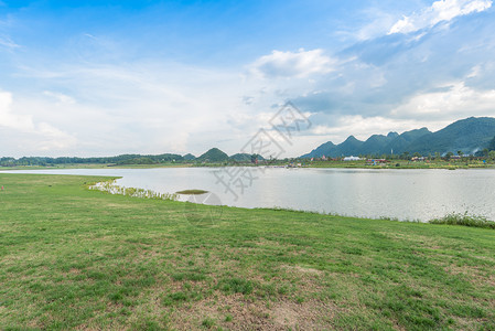 瑞士教堂贵州云漫湖度假区背景