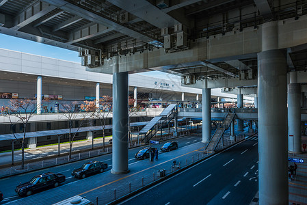 大阪交通运行图关西空港背景