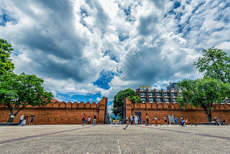 清迈古城建筑佩伊高清图片