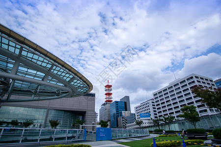 名古屋电视塔日本名古屋建筑背景
