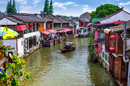 古镇风景图片