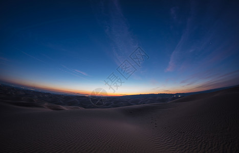 沙漠的日出摄影高清图片素材