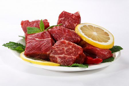 切制肉牛肉背景