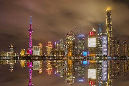 上海夜景最佳旅游城市高清图片