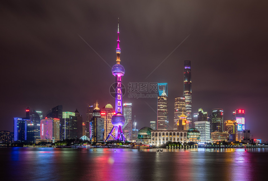 上海外滩夜景图片