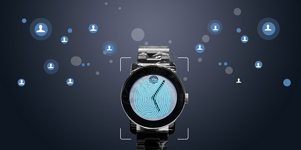 智能手表智联世界设计图片