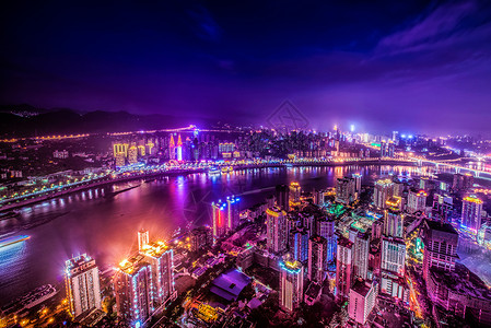 重庆朝天门夜景重庆夜景背景