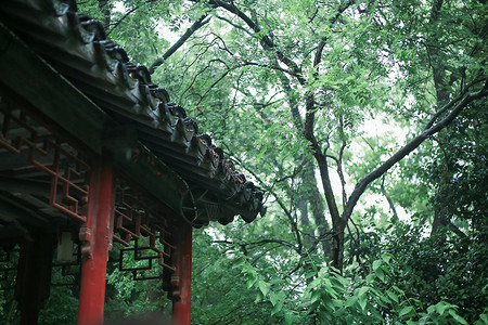 中式古典建筑高清图片