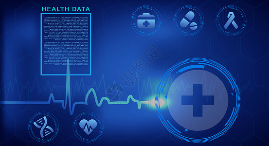 养生图标医疗科技设计图片