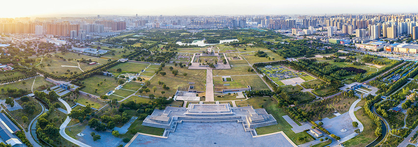 大明宫全景图背景