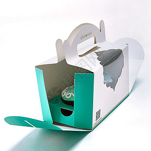 车广告设计蛋糕盒 包装盒背景