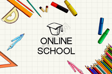 在线教育素材在线教育设计图片