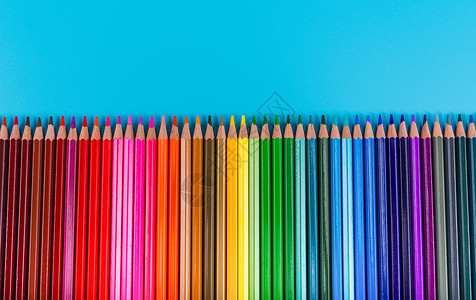 彩色铅笔创意组合高清图片