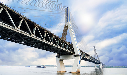 二重桥大气高清背景设计图片