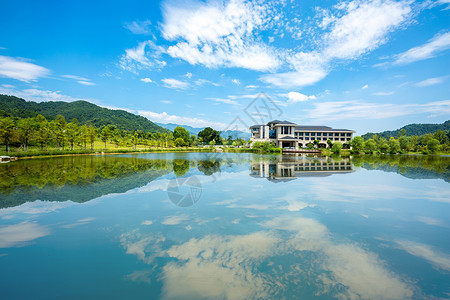 山中酒店山中别院背景