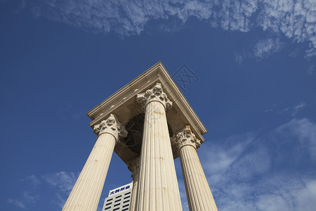 罗马柱房地产罗马柱子高清图片