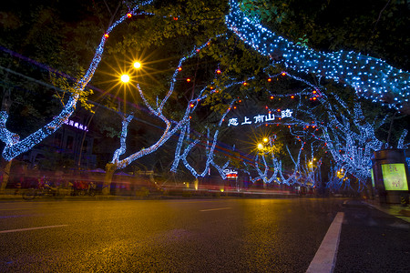 恋上南山路杭州之夜高清图片