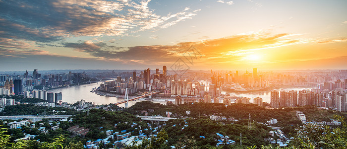 重庆九龙坡重庆城市风光背景