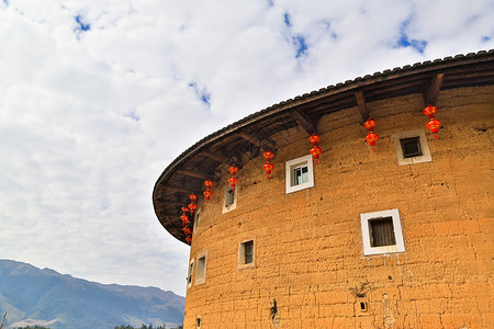 福建土楼福建土楼建筑风景高清图片