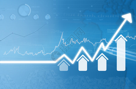 竞业房产股市房业统计设计图片