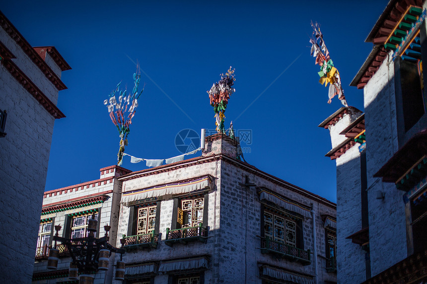 西藏拉萨八角街建筑图片