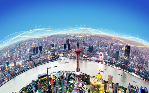 国际化建筑科技线条城市背景图片设计图片