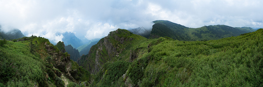 湖北神农架旅游风景背景图片
