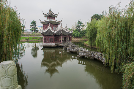 上海韩湘水博园高清图片