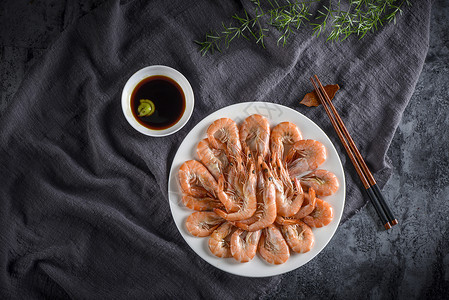 海虾海鲜酱油高清图片