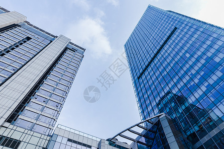 科技城市线条上海现代建筑商场大厦背景