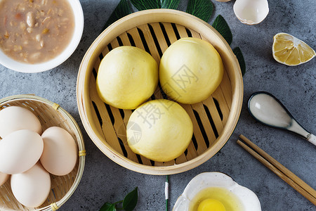 不吃晚饭粗粮食物窝窝头背景