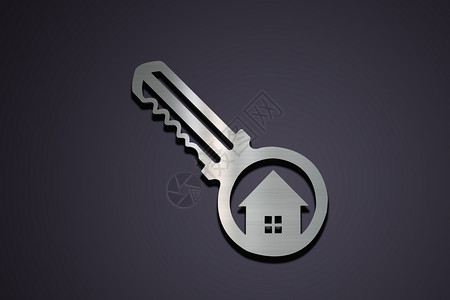 钥匙房子图片