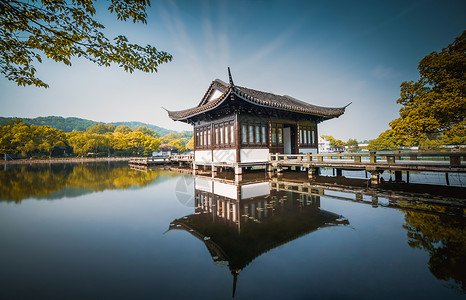 杭州西湖风景图片