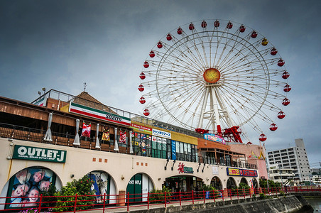 冲绳摩天轮冲绳旅游高清图片