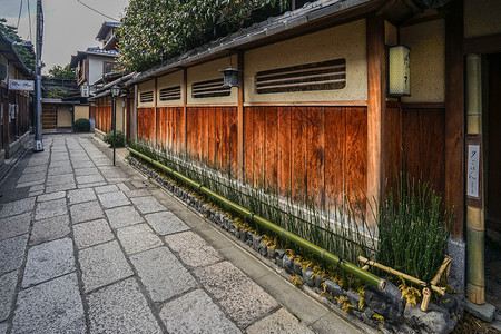 日本京都小巷图片