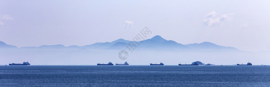 山水仙境仙境的山水背景