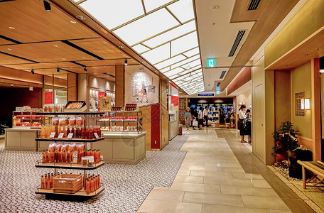 日本商场购物区高清图片