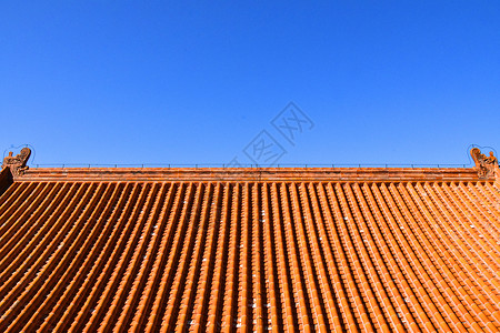 屋顶背景图片