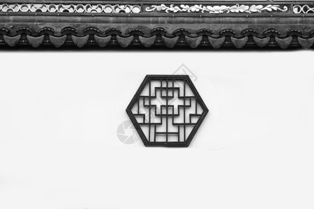 中国风极简设计建筑背景图片