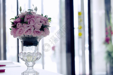 婚礼布置花朵图片