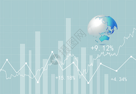 金融贸易背景图片