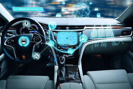 智能汽车科技路线高清图片
