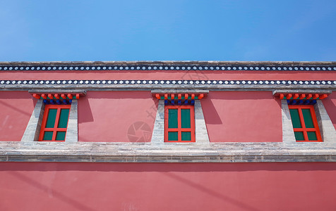 青海民族建筑背景图片