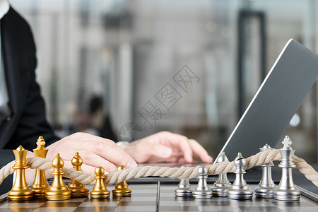 国际象棋城市商业棋局棋盘设计图片
