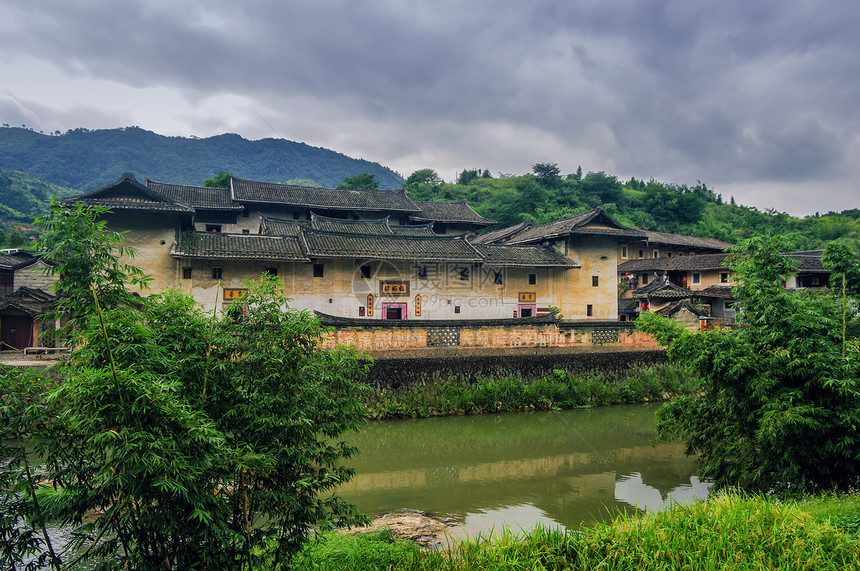 福建龙岩土楼风光