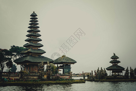 巴厘岛水神庙图片