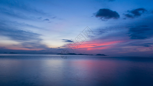 南澳西冲夏天海上日出晨曦背景