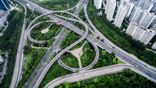 快速道路立交背景