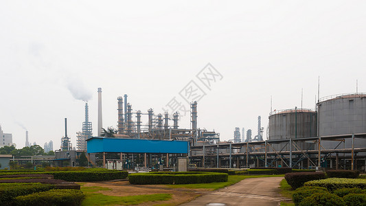 环保型工厂工厂生产装置图背景