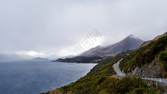新西兰南岛唯美自然风光背景图片